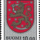 1974 Kuvam Vaakuna 10,00 mk pap xX ** LaPe 743 d) TIL N:o - pikkukuva 2
