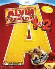 Alvin ja pikkuoravat 1 & 2 (Blu-ray Boksi) ALE!