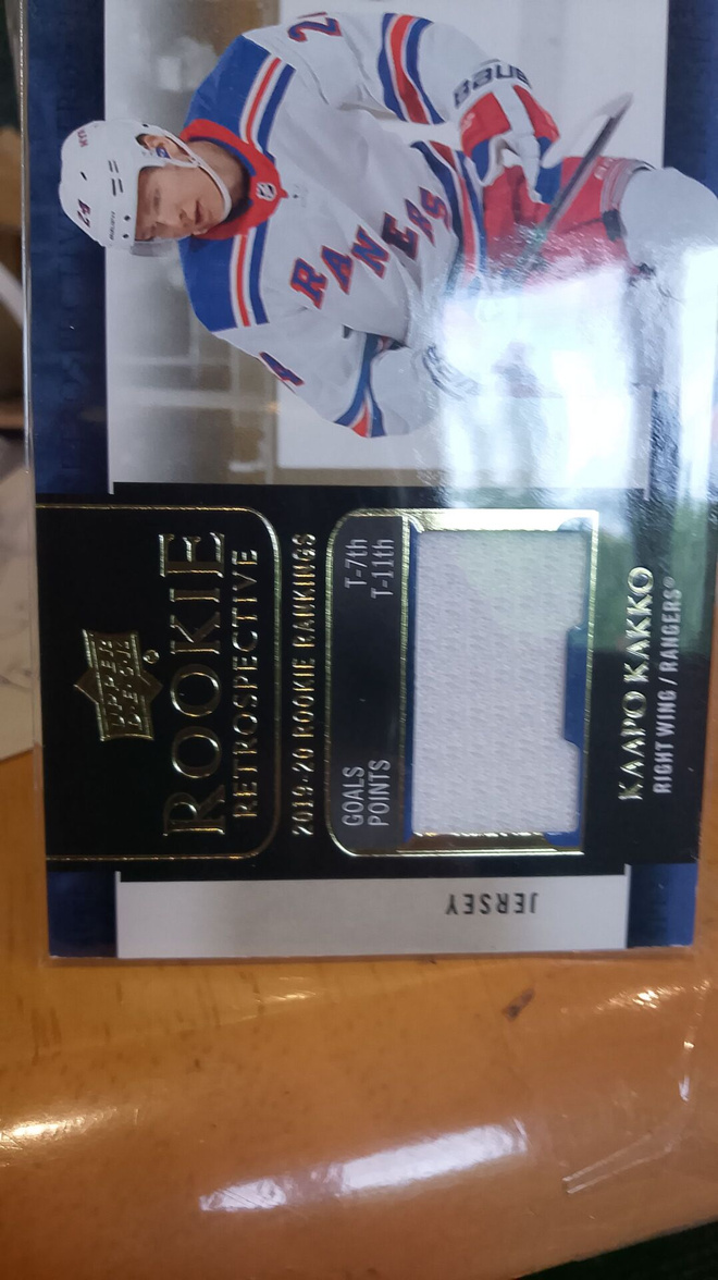 RC rookie Jersey Kaapo Kakko!