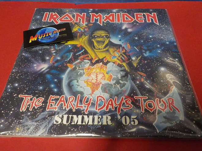 IRON MAIDEN THE EARLY DAYS TOUR KIERTUEKIRJA