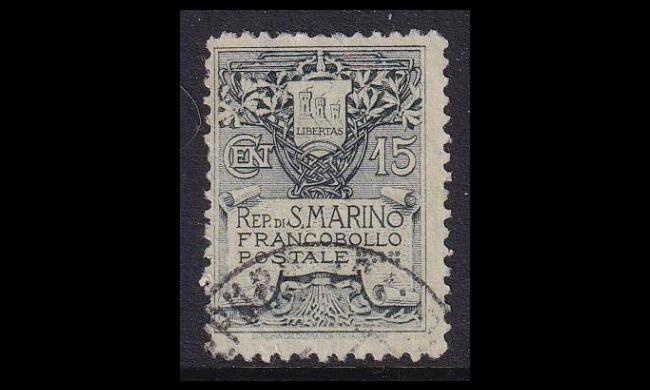 San Marino 48_I o Vaakuna 15 C (1907)