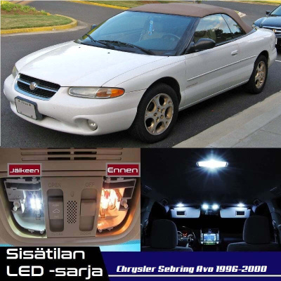 Chrysler Sebring (MK1) Avo Sisätilan LED-sarja 1