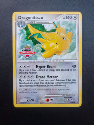 Pokemon Dragonite 2/146 National championships