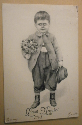 Pikkuherran Uuden Vuoden onnittelut 1903, p. 1902 -> Suomeen