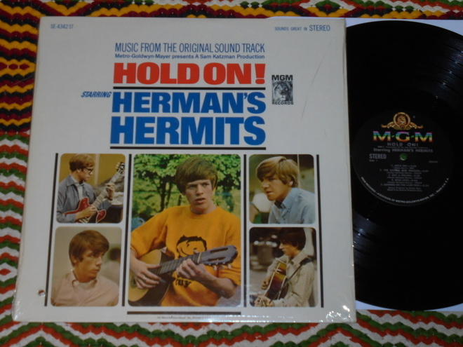 HERMAN's HERMITS - Hold On! - LP 1966 USA pop rock EX