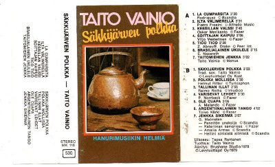 Taito Vainio Säkkijärven polkka c-kasetti