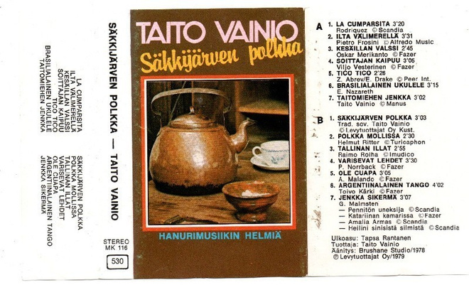 Taito Vainio Säkkijärven polkka  c-kasetti