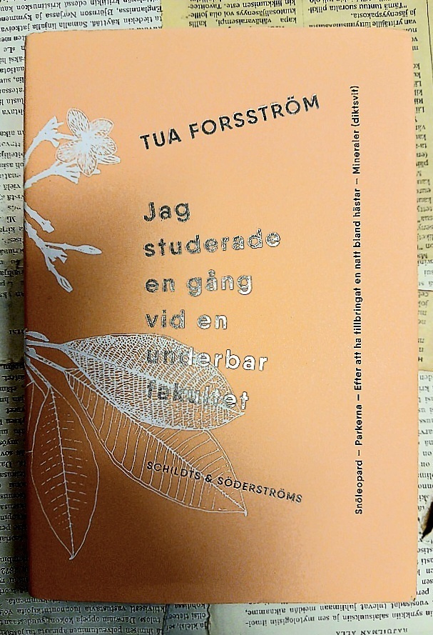 Tua Forsström - Jag studerade en gång vid en underbar...