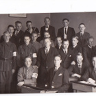 VANHA Valokuva Turku Suojeluskuntalaiset Lukiossa 1936 - pikkukuva 1