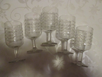 5 KPL JALALLISET VINTAGE SNAPSILASIT
