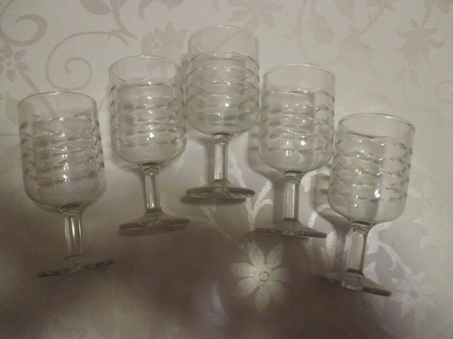 5 KPL JALALLISET VINTAGE SNAPSILASIT