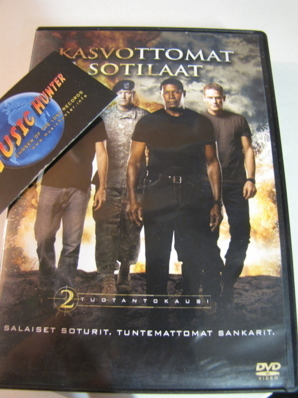 KASVOTTOMAT SOTILAAT - 2.TUOTANTOKAUSI DVD BOXI .