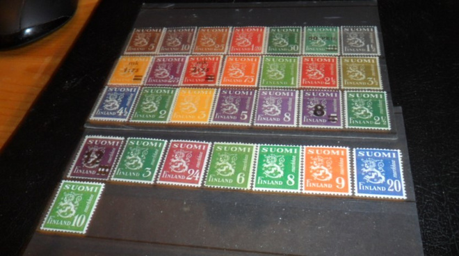 LAPE 143-399 VÄLILTÄ YLEISMERKIT LEIJONAMALLI 1930 **