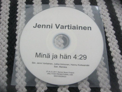 Jenni Vartiainen - Minä ja hän (promo cds)