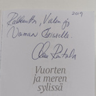 Anne Rintala : Vuorten ja meren sylissä : Runokirja (sign... - pikkukuva 3