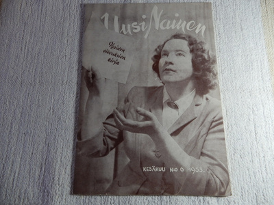 UUSI NAINEN  -LEHTI  6-1953