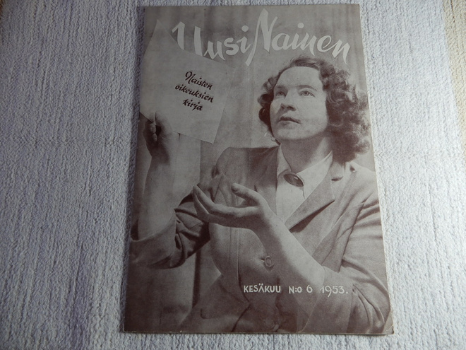 UUSI NAINEN  -LEHTI  6-1953