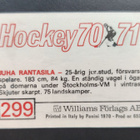 1970-71 Williams Hockey #299 Juha Rantasila - pikkukuva 2
