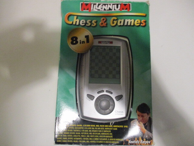 MILLENNIUM CHESS & GAMES 8 IN 1