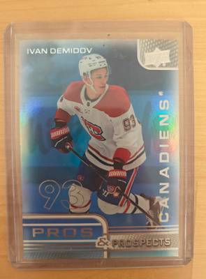Ivan Demidov 2025-26 Upper Deck Extended Pros& Prospects
