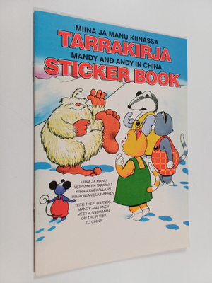 Miina ja Manu Kiinassa - tarrakirja