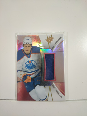 2016-17 SPx - Rookies Jersey Red #R-JP Jesse Puljujarvi