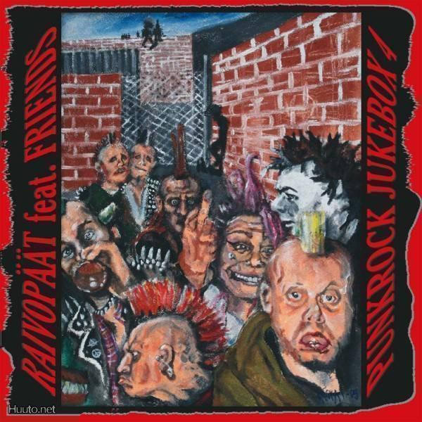 RAIVOPÄÄT feat. Friends CD PUNKROCK JUKEBOX 4 + RINTANAPPI
