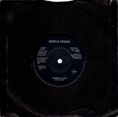 Simple Minds: Stand By Love 7"