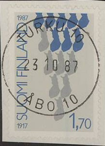 1987 1,70mk itsenäisyys loisto