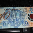 Brasilia Brazil 10 Reals 2000 P248A UNC Polymer - pikkukuva 2