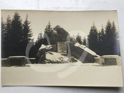 Napuen taistelun muistomerkki | vanha kulkematon postikortti