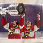 Aleksander Barkov & Anton Lundell signeerattu Panthers-taulu