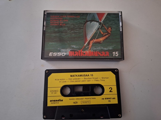 ESSO MATKAMUSAA 15 - Taiska, Paula ym.  c-kasetti