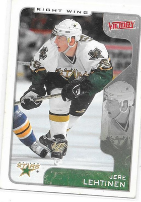 2001-02 UD Victory #119 Jere Lehtinen Dallas Stars