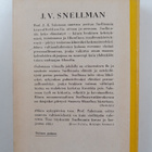 J.e Salomaa : J.V. Snellman : elämä ja filosofia - pikkukuva 2