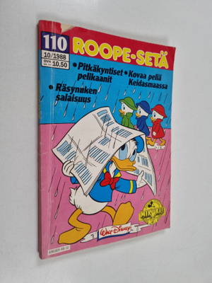 Walt Disney : Roope-setä 10/1988