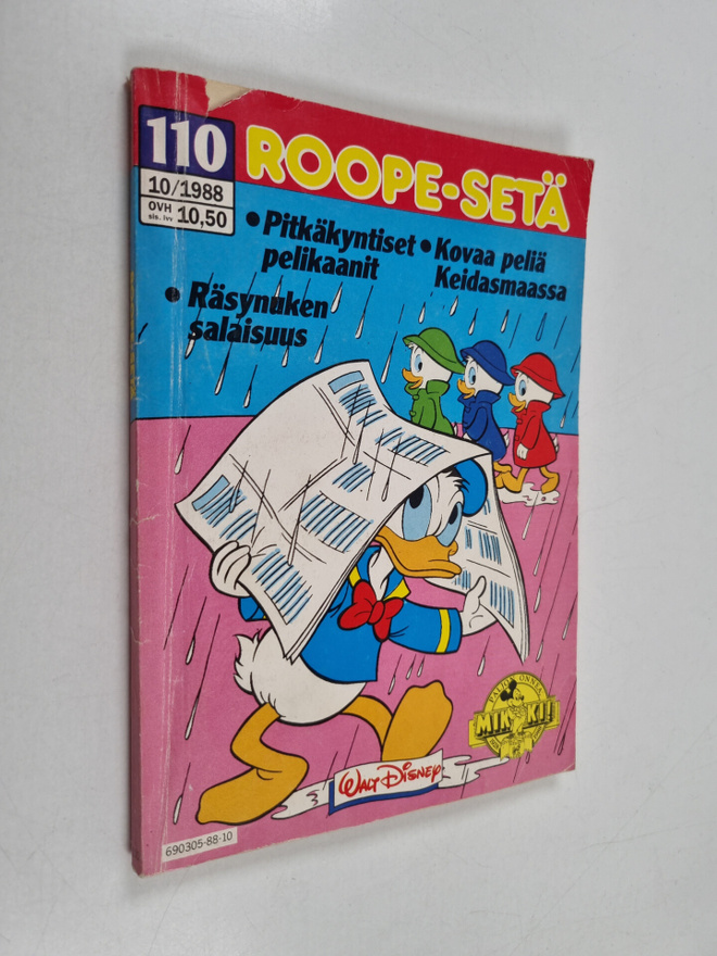 Walt Disney : Roope-setä 10/1988