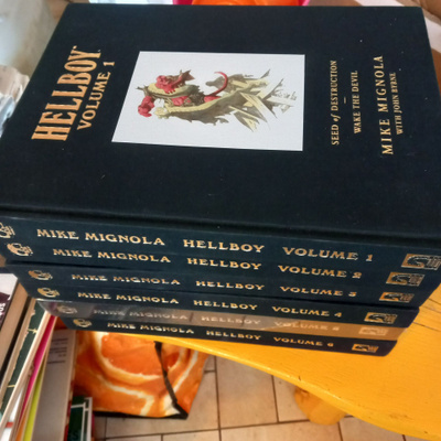 Hellboy library 1-6