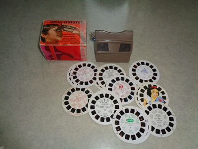 View master ja useita kiekkoja