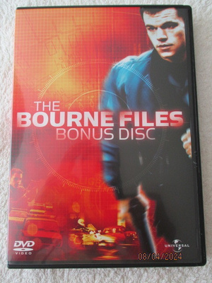 THE BOURNE FILES BONUS DISC (DVD) MATT DAMON