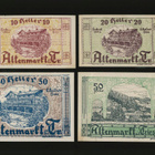 Itävalta Notgeld 10, 20, 2x50 Heller, Altenmarkt 1920 - pikkukuva 1