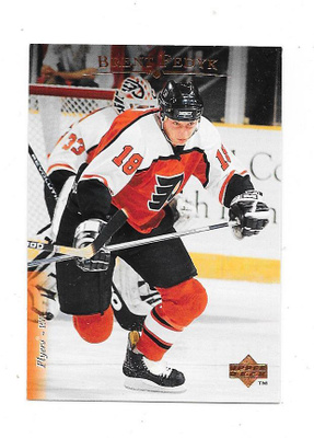 1995-96 Upper deck #116 Brent Fedyk Philadelphia Flyers