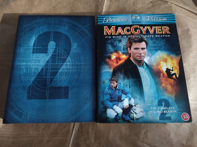 Macgyver kausi 2 (DVD) (6 levyä)