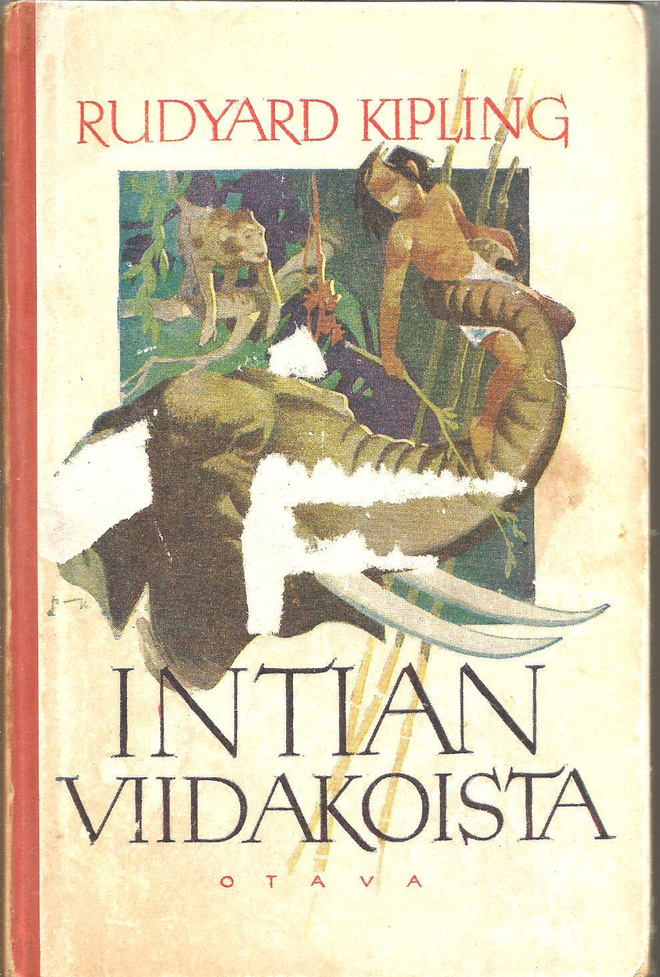 INTIAN VIIDAKOISTA <> RUDYARD KIPLING 1948 4.p sid.