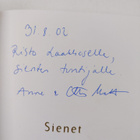 Anne Mattsson ym. : Sienet (tekijän omiste, signeerattu) - pikkukuva 3