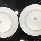 Kultareuna orvokit pullalautanen/asetti 2kpl Made in Poland - pikkukuva 2