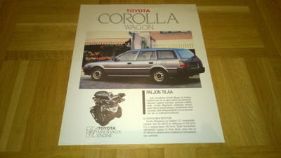 Esite Toyota Corolla Wagon, 1987