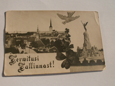 Tallinn, Terwitusi Tallinnast! Vanha mv kortti, ei p.