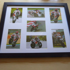 Marco Simoncelli MotoGP taidevalokuvat kehystettynä - pikkukuva 1