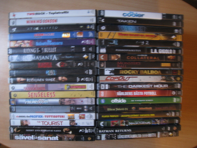 36 kpl dvd (osa 4/4)